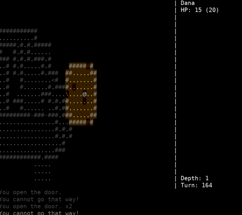Flickering torchlight!